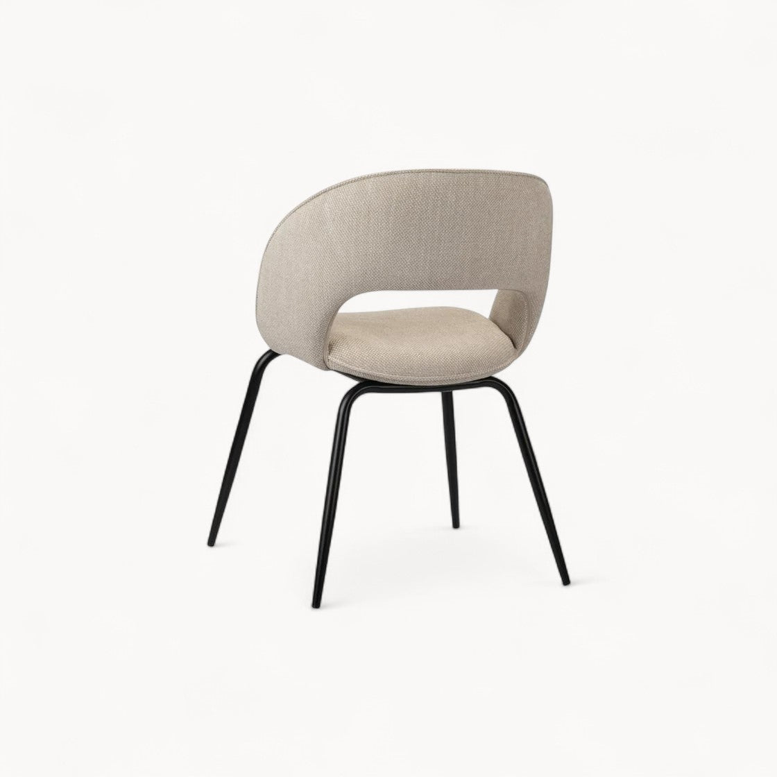 Gestoffeerde stoelen Halo, 2 stuks