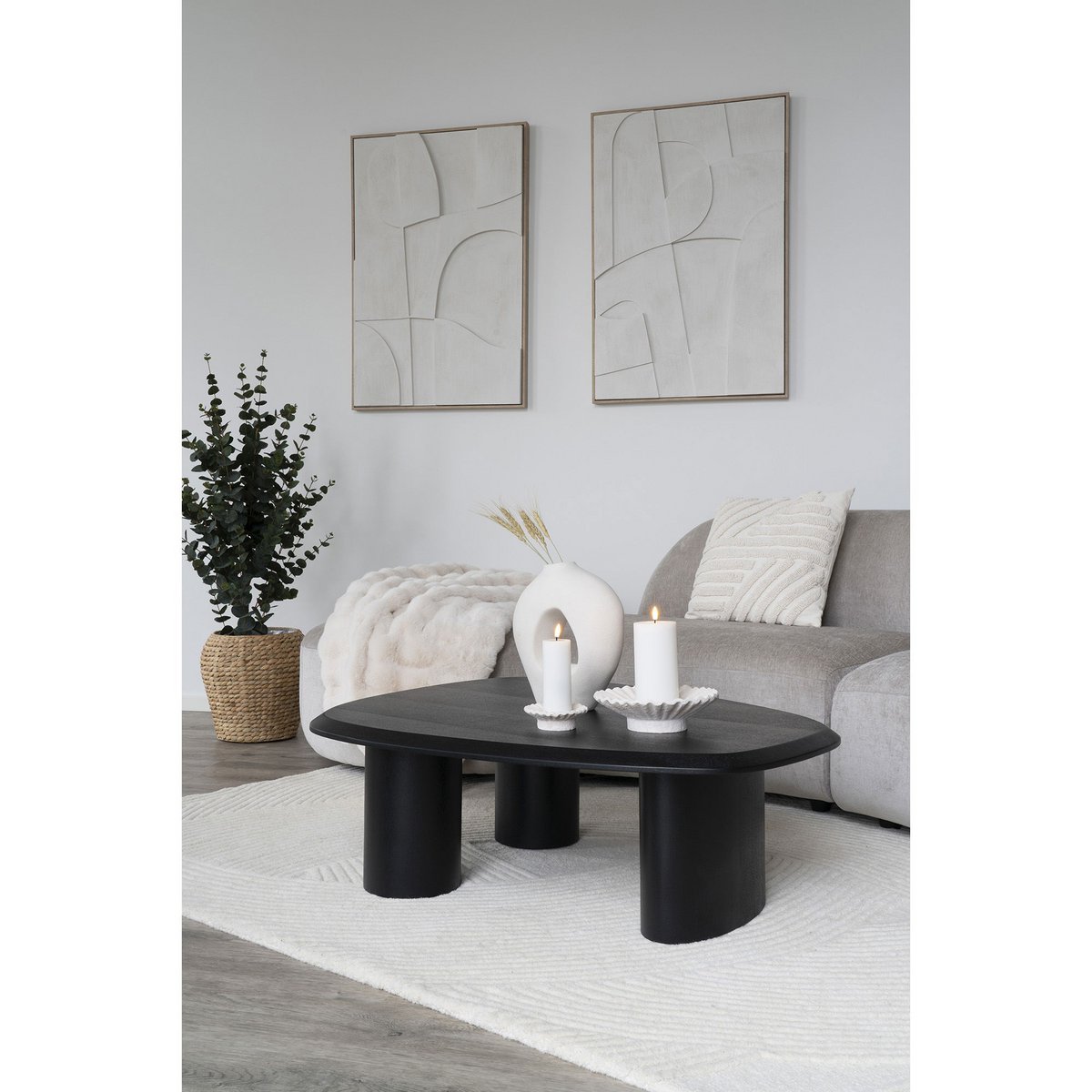 Lina reliëf wanddecoratie