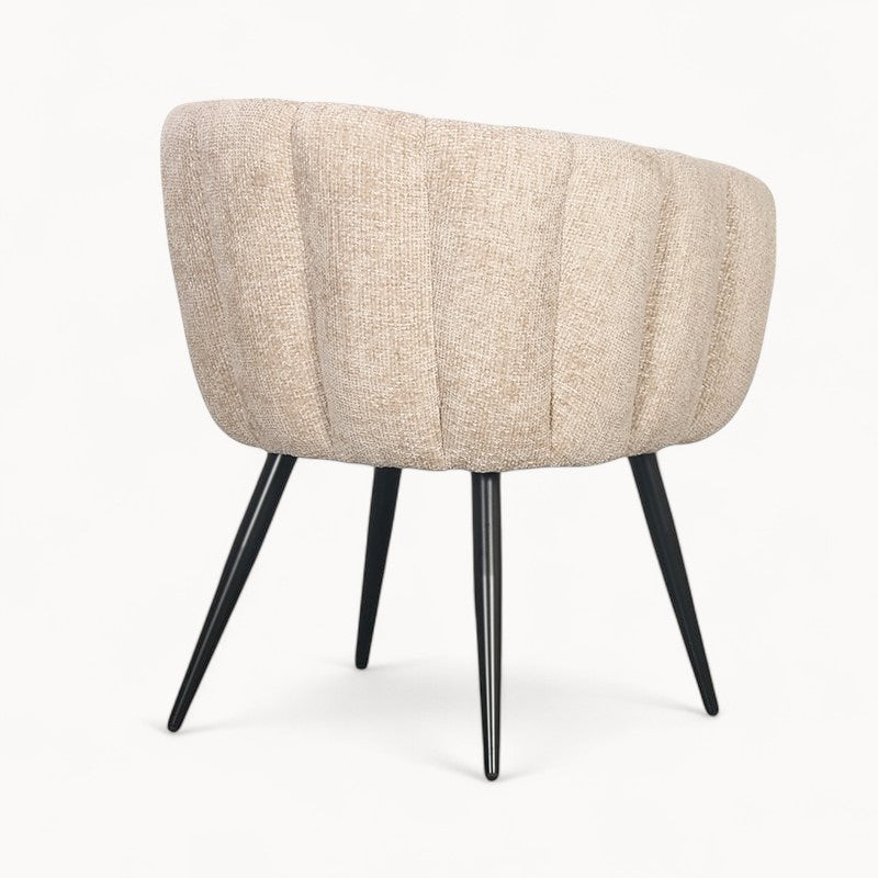 Gestoffeerde stoelen Cairo, 2 stuks