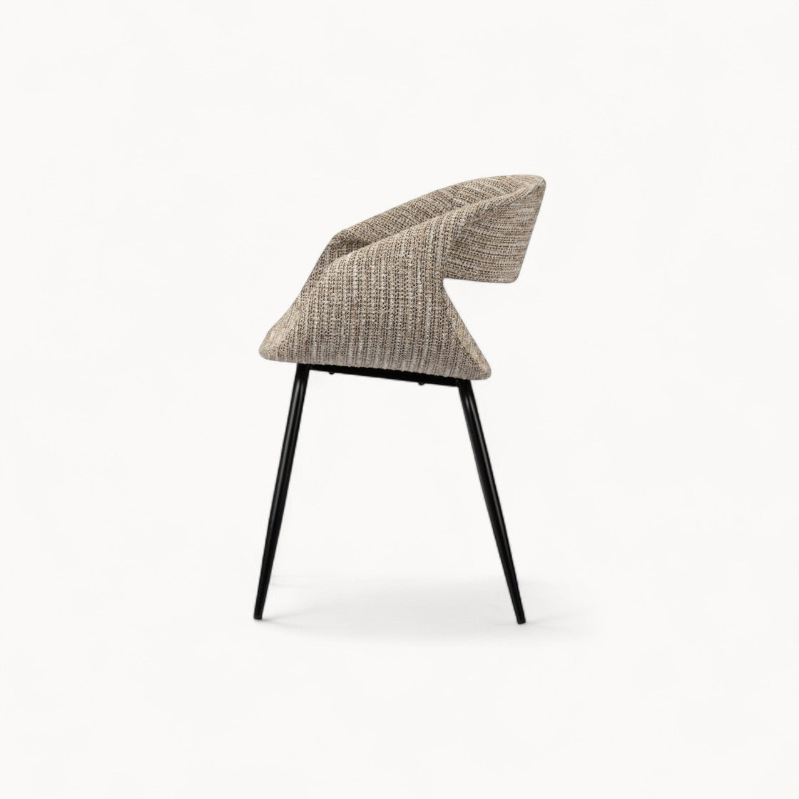 Gestoffeerde stoelen Whale, 2 stuks