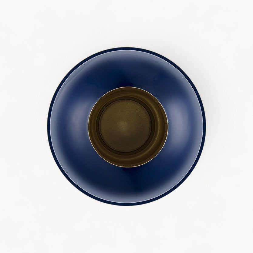 Vase Metal Large Royal Blue 31.5x42cm