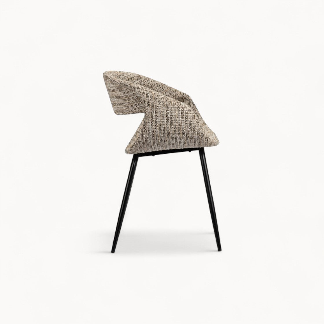 Gestoffeerde stoelen Whale, 2 stuks