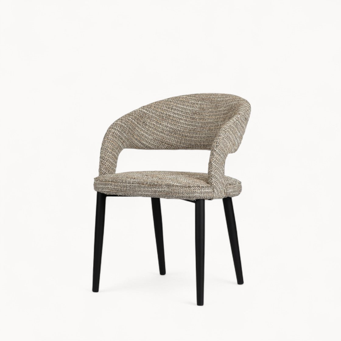 Gestoffeerde stoelen Lois, 2 stuks