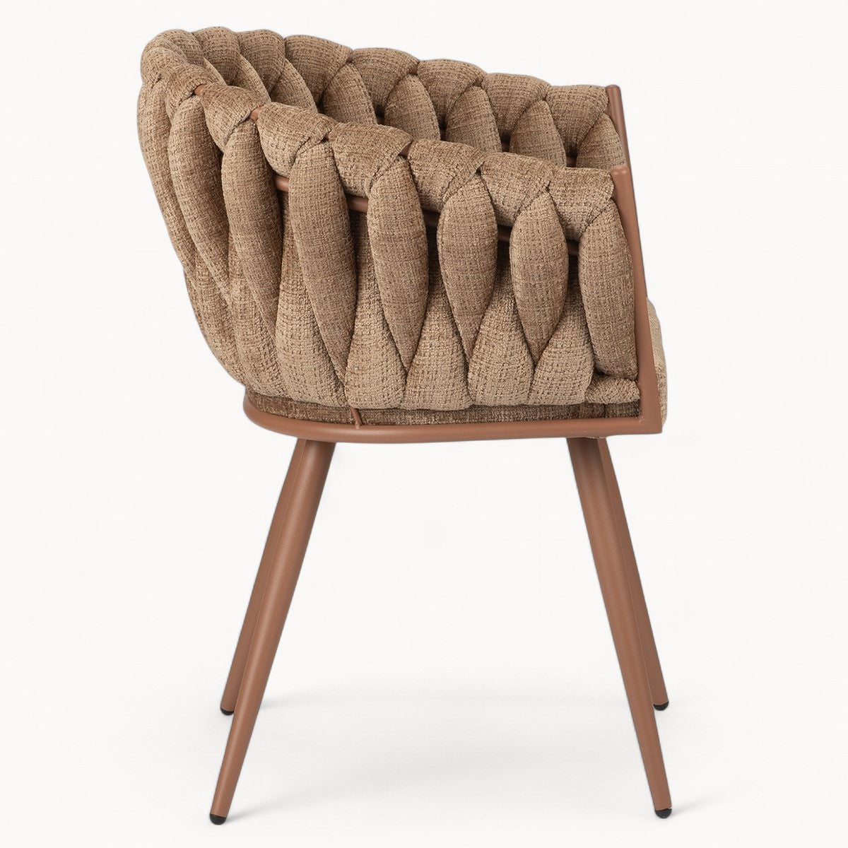 Gevlochten stoelen Nodo, 2 stuks