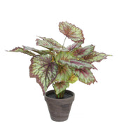 Begonia Kunstplant 40 cm (in bloempot)