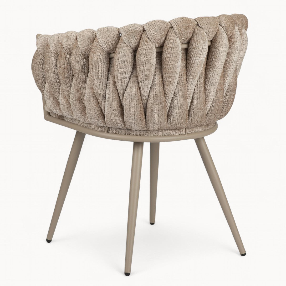 Gevlochten stoelen Nodo, 2 stuks
