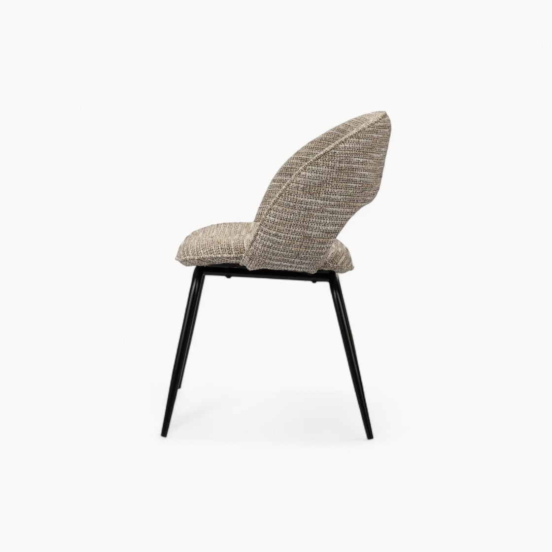 Gestoffeerde stoelen Halo, 2 stuks