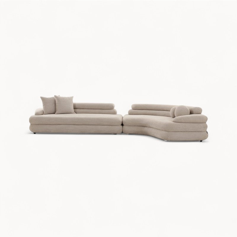 Modulaire hoekbank Castelle (6-zits)