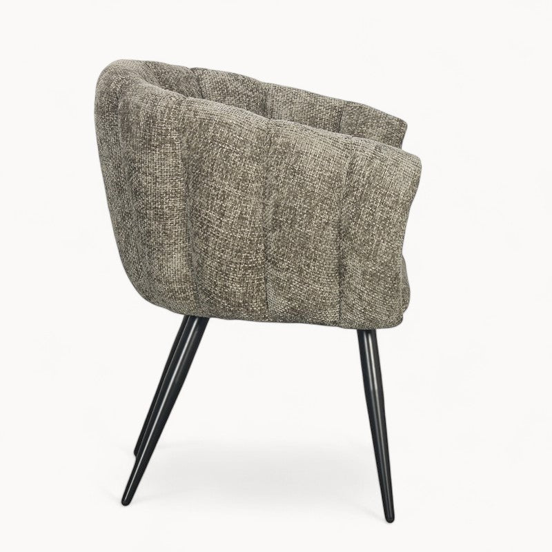 Gestoffeerde stoelen Cairo, 2 stuks