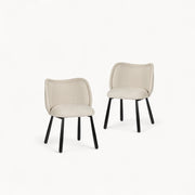 Gestoffeerde stoelen Vienna, 2 stuks