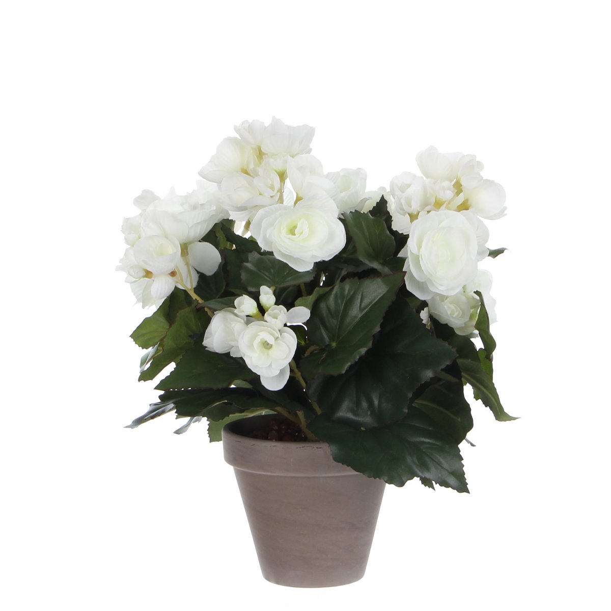 Begonia Kunstplant 30 cm (in bloempot)