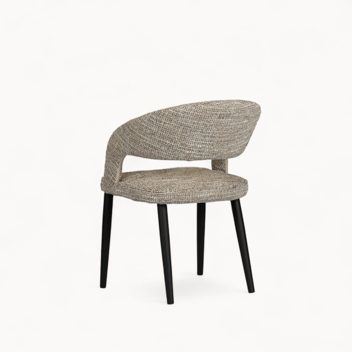Gestoffeerde stoelen Lois, 2 stuks