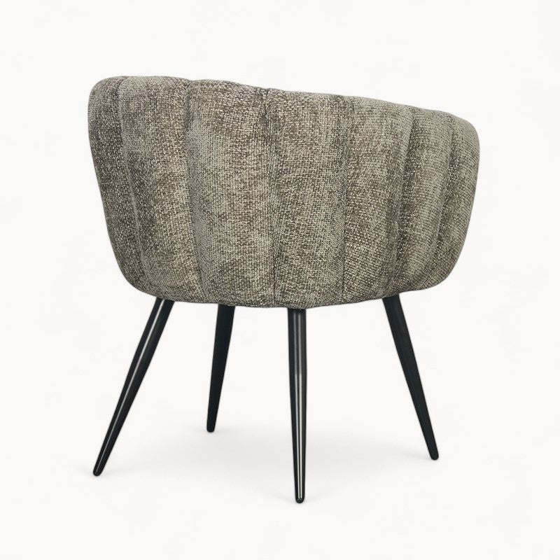 Gestoffeerde stoelen Cairo, 2 stuks