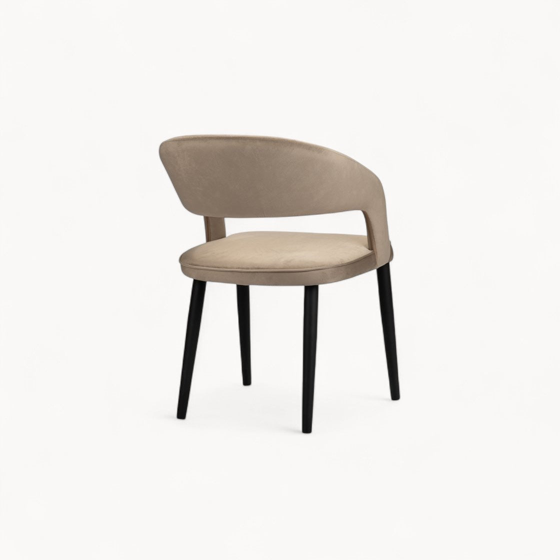 Gestoffeerde stoelen Lois, 2 stuks
