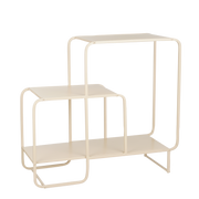 Jules Wandkast - L70 x B30 x H76 cm - Metaal - Lichtbruin