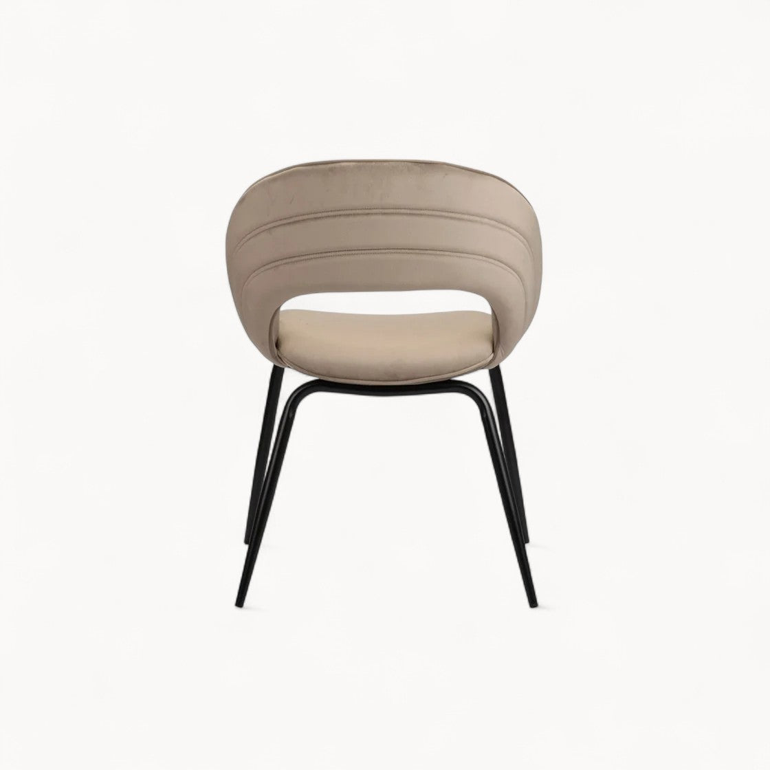 Gestoffeerde stoelen Halo, 2 stuks