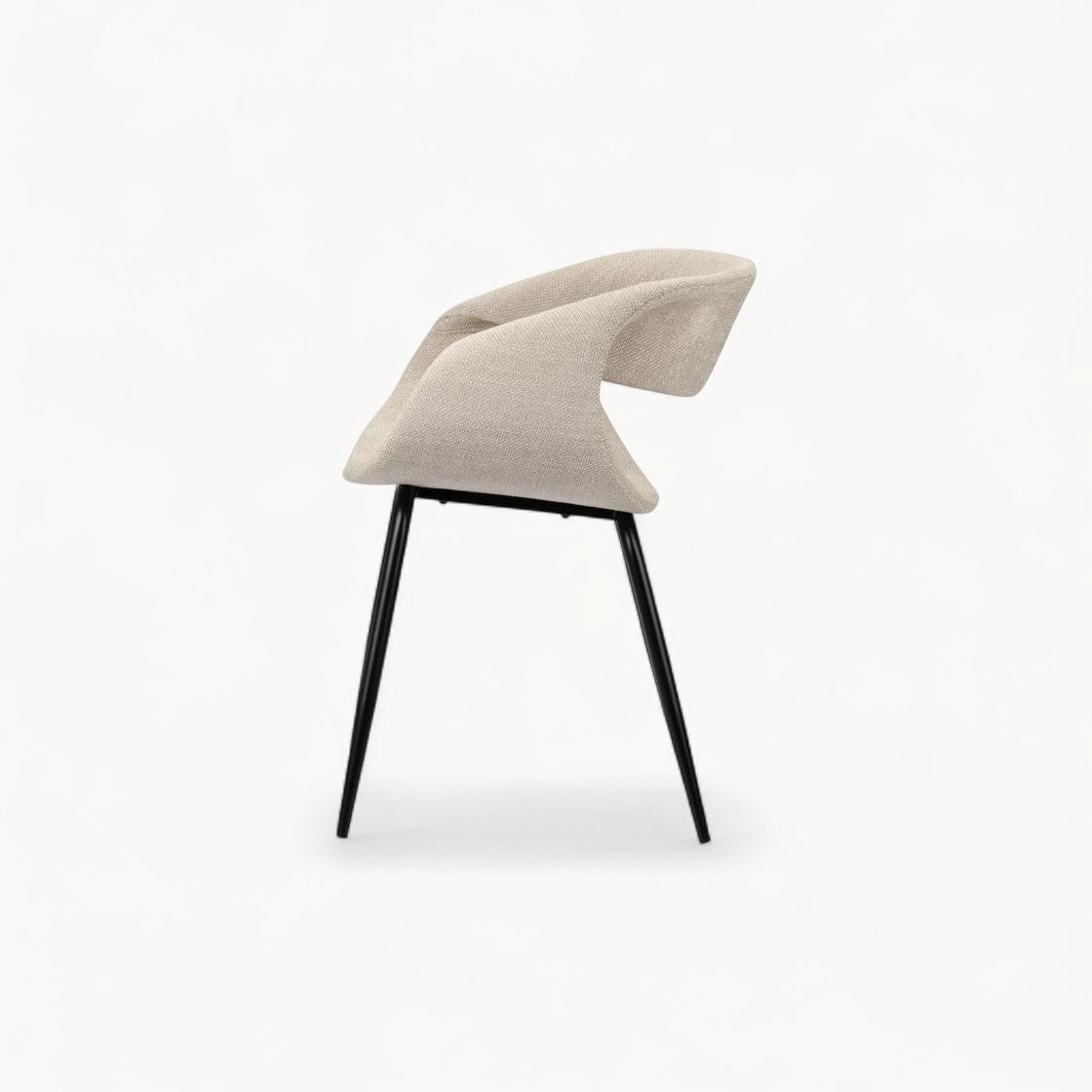 Gestoffeerde stoelen Whale, 2 stuks