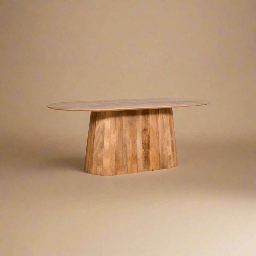 Eettafel Sorelli van mangohout - 230cm