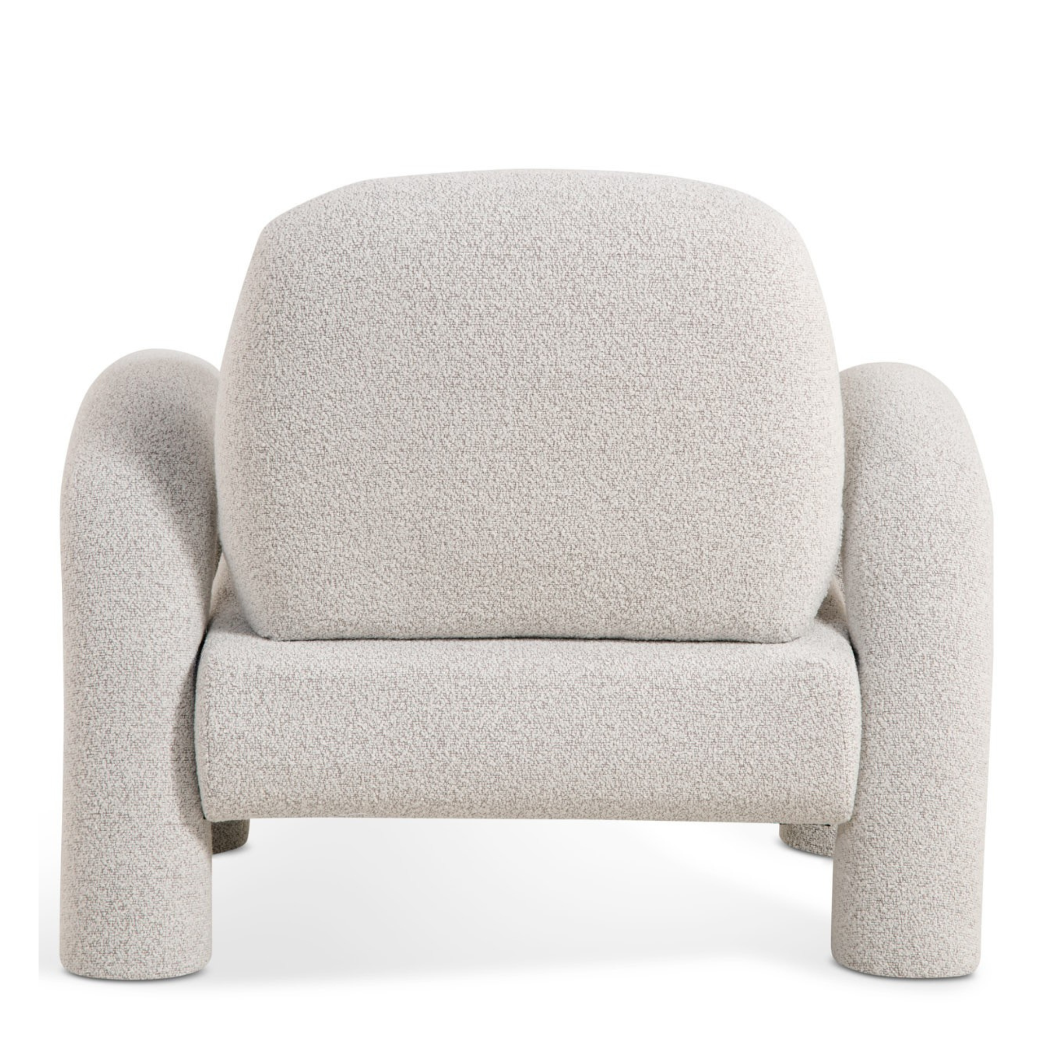 Fauteuil Phiel - Bouclé Naturel