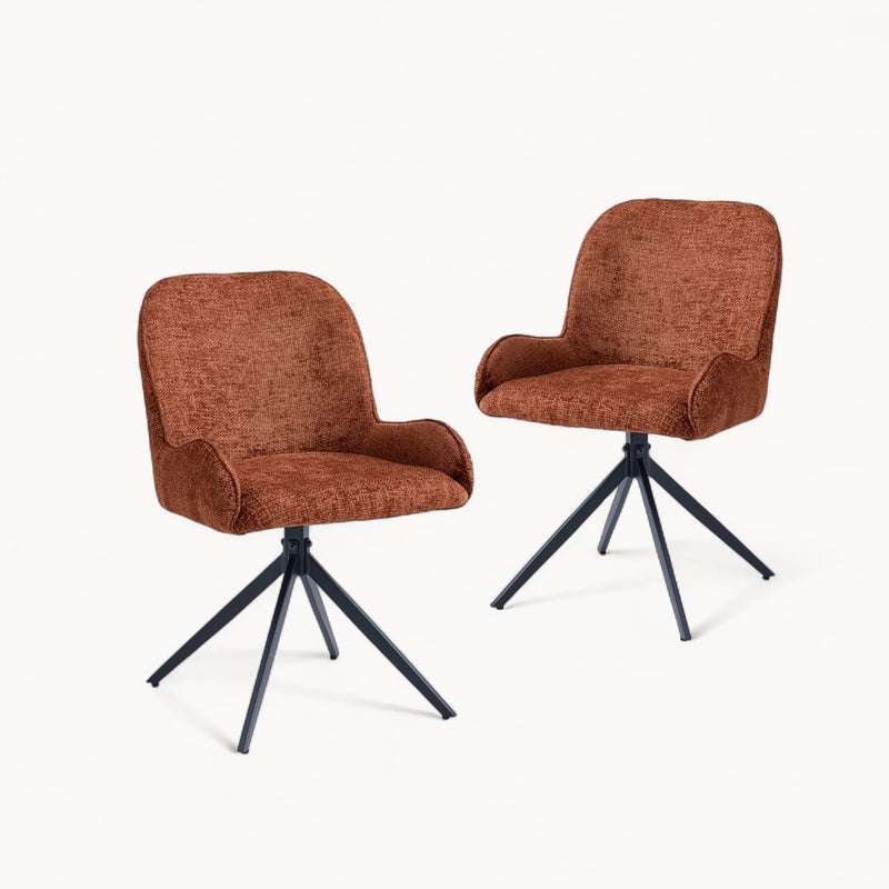 Eetkamerstoel Mila, 2 stuks-zoom-