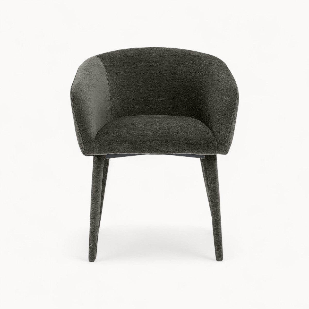 Eetkamerstoel Nova in Stof Bruin, 2 stuks