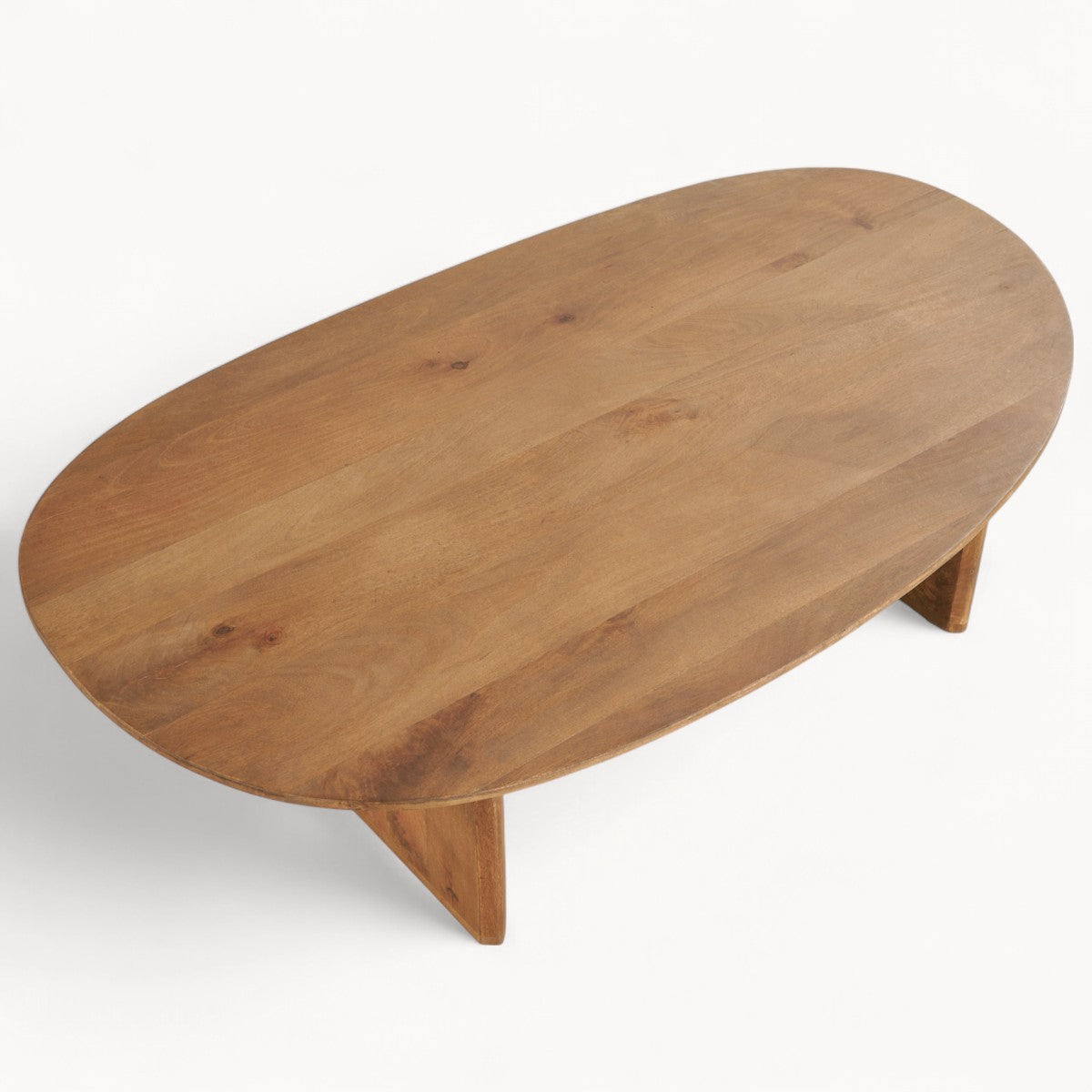 Ovale salontafel Calera van mangohout