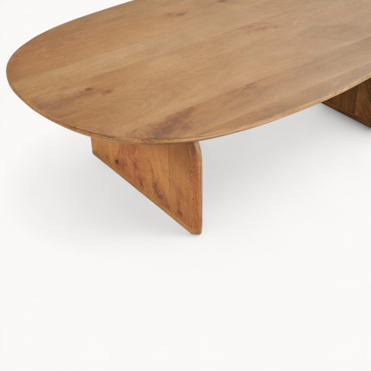 Ovale salontafel Calera van mangohout