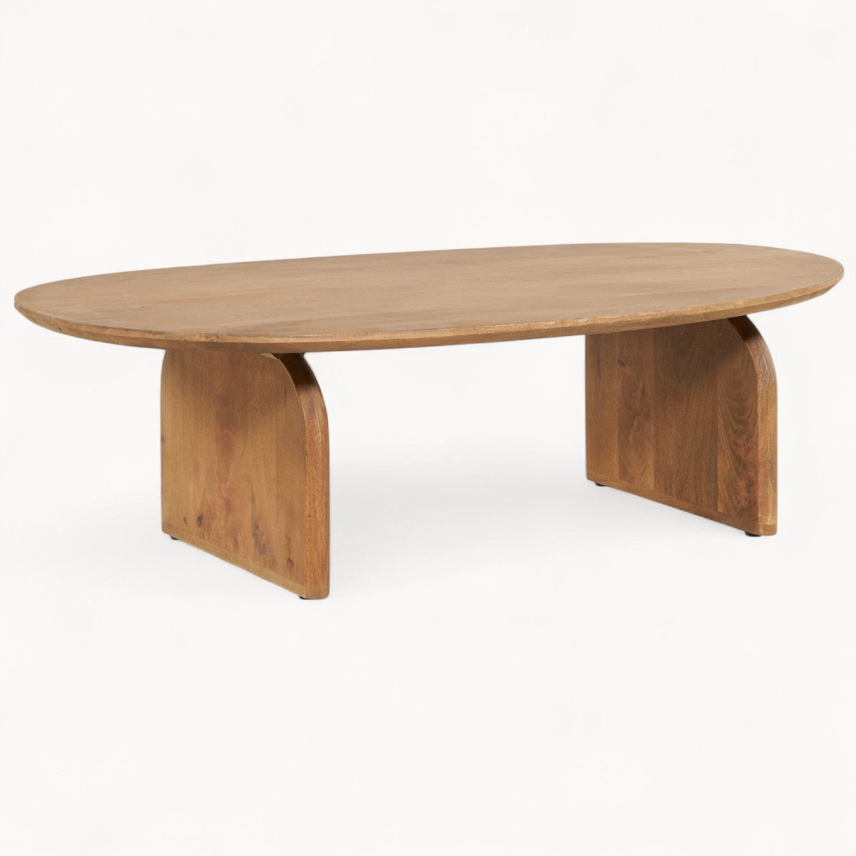Ovale salontafel Calera van mangohout