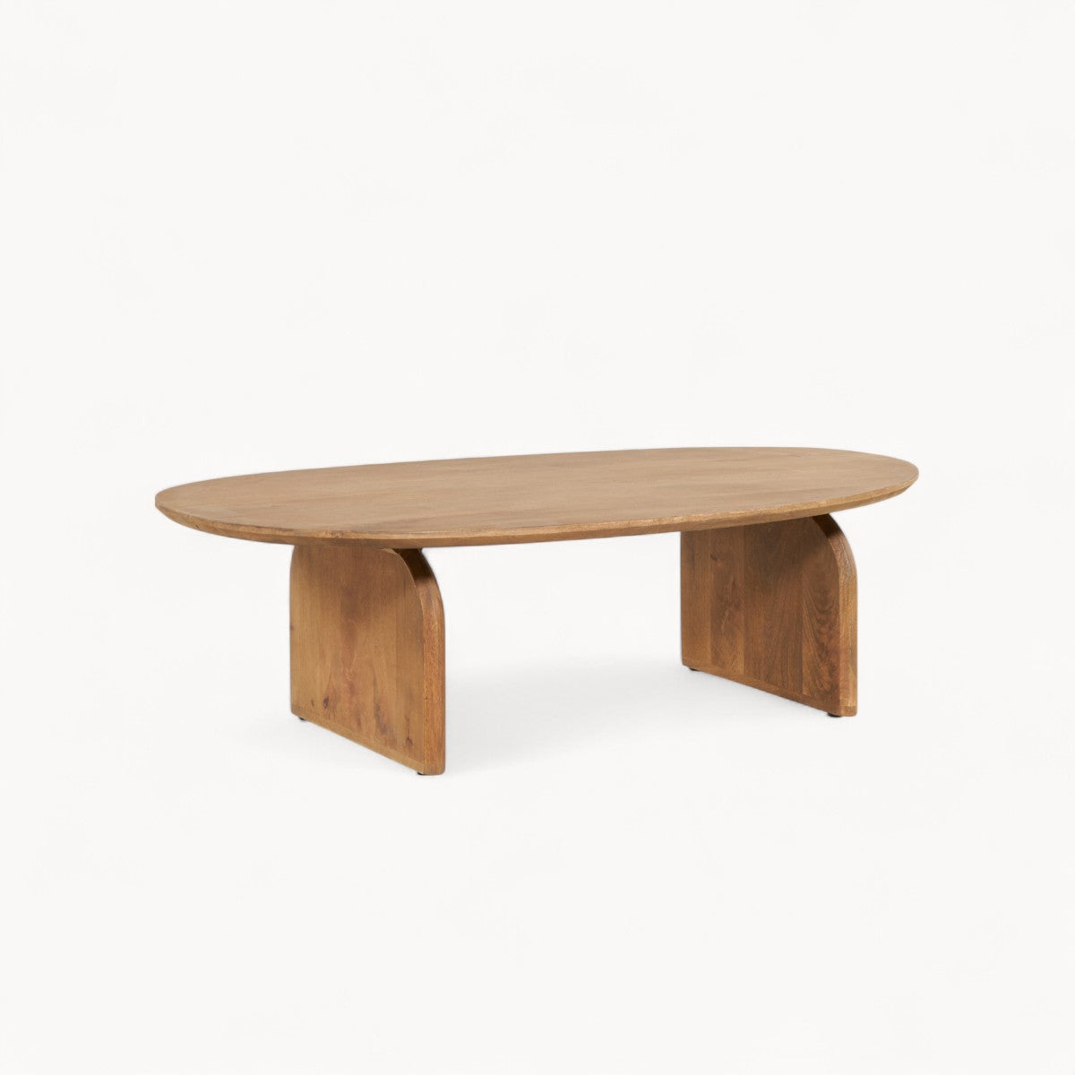 Ovale salontafel Calera van mangohout