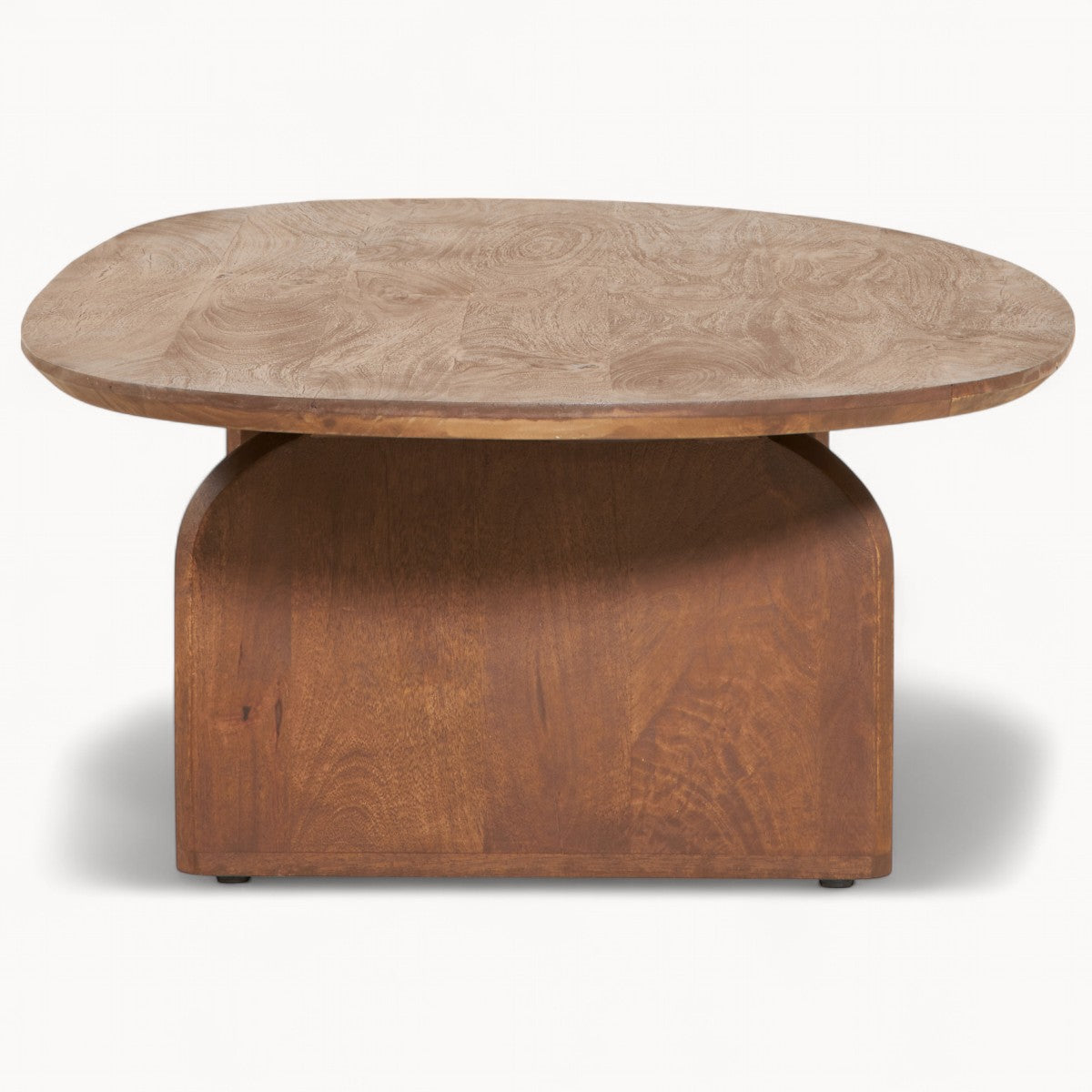 Ovale salontafel Calera van mangohout