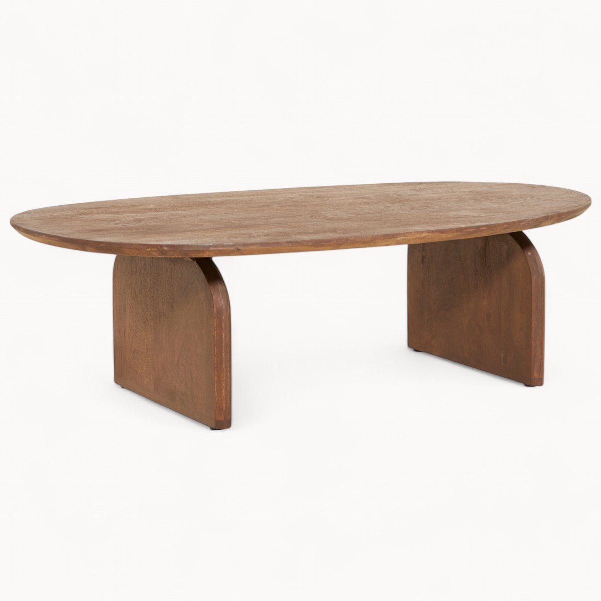 Ovale salontafel Calera van mangohout
