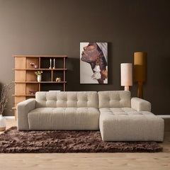 MySofa Nagi Loungebank Beige lounge rechts