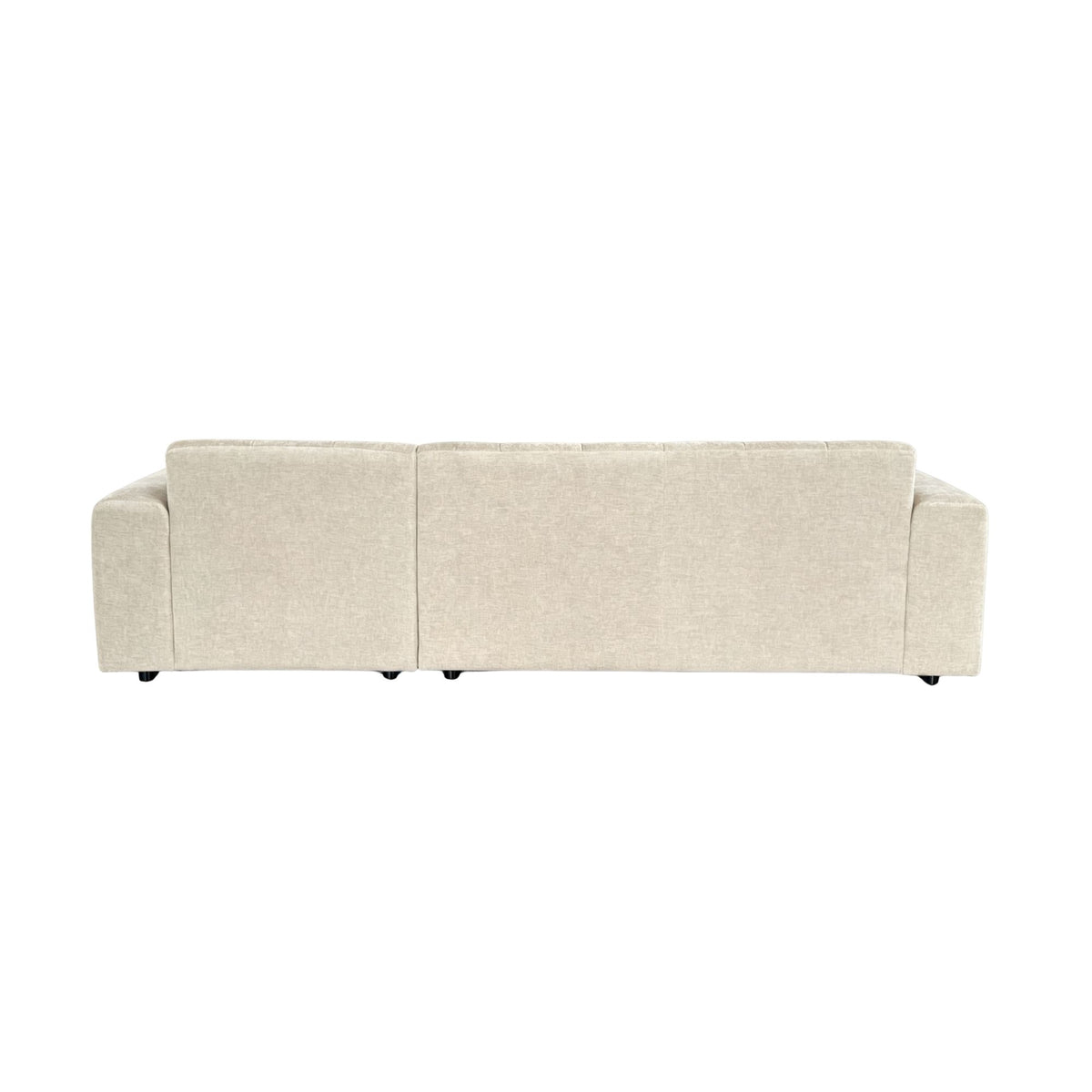 Aika MySofa Nagi Loungebank Beige, detail van de bekleding