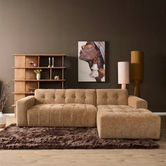MySofa Nagi Loungebank Camel lounge rechts