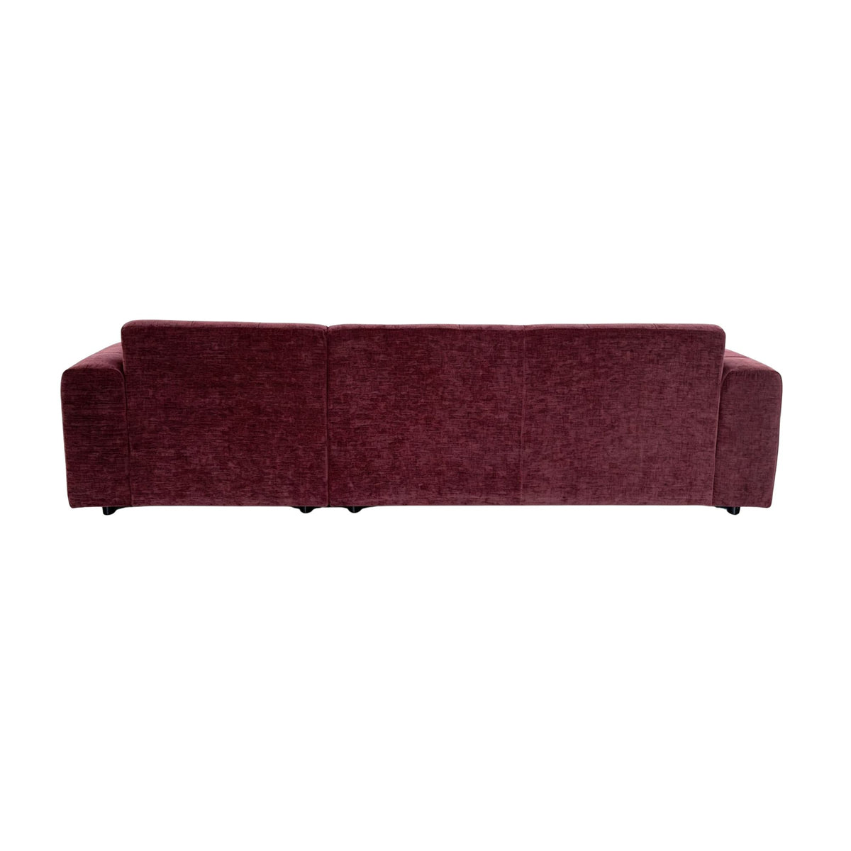 Aika MySofa Nagi Loungebank paars, detail van de bekleding