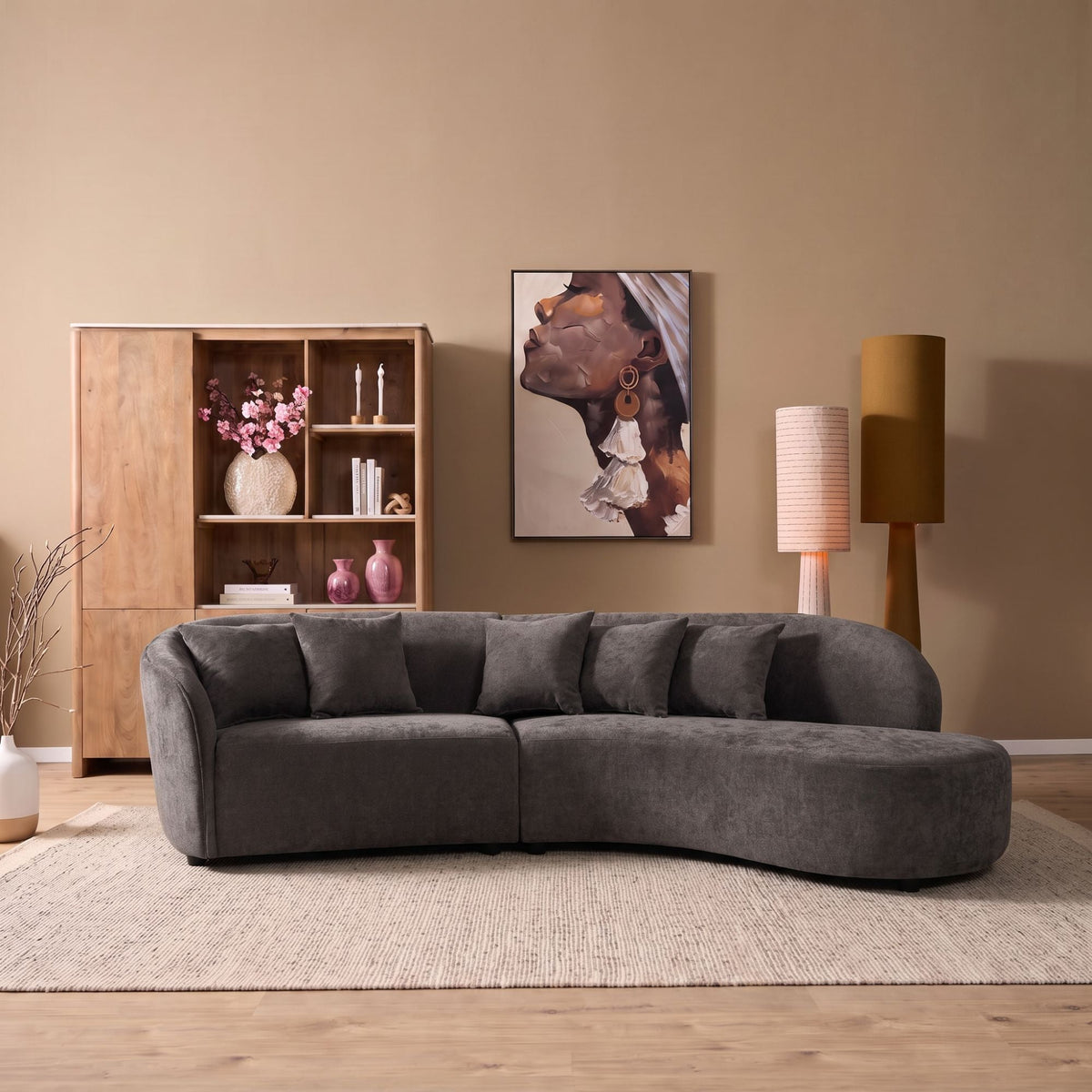 MySofa Sora Hoekbank 3 zits + Lounge R