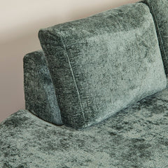 SPIEGELEN — Hoekbank Hana Groen, divan rechts detail
