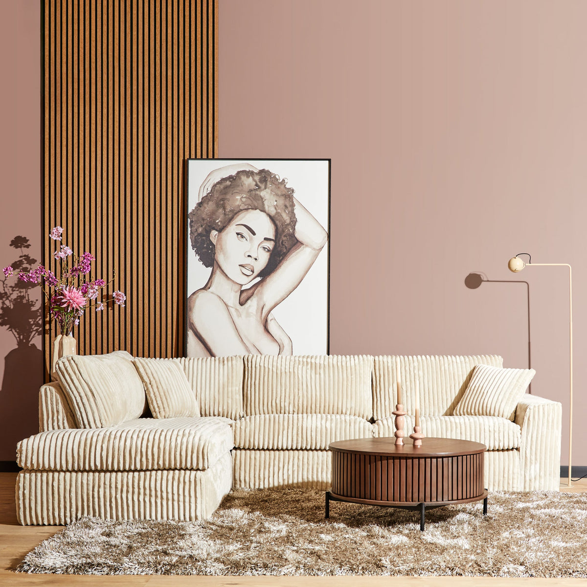 MySofa Yuki Hoekbank Divan Links+2,5 zits