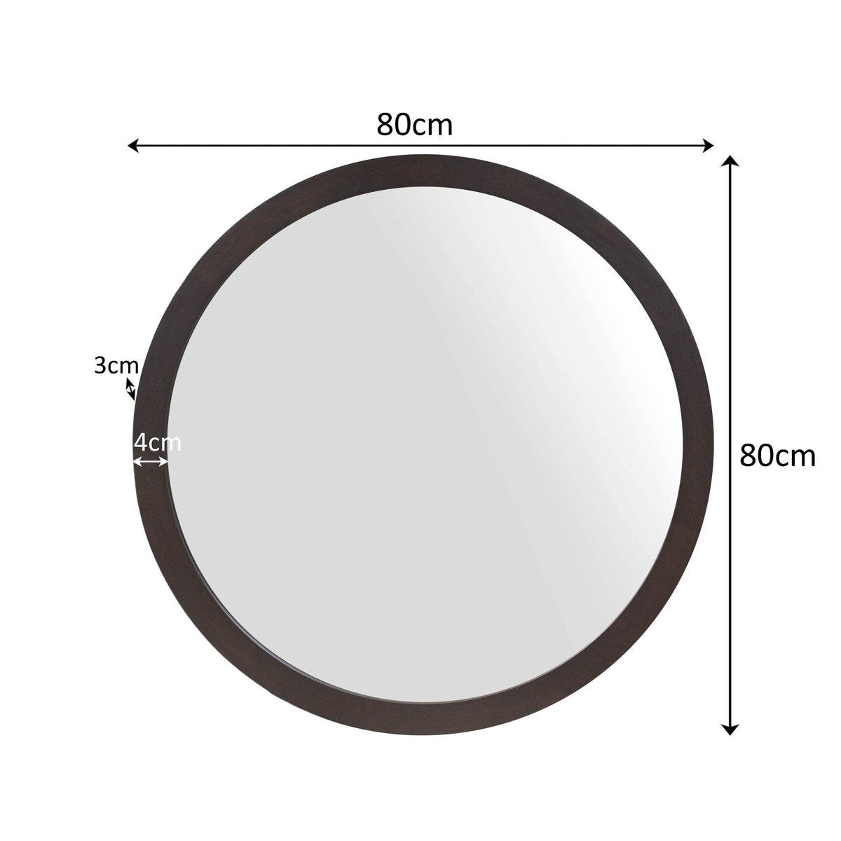Ronde spiegel Ensō-9