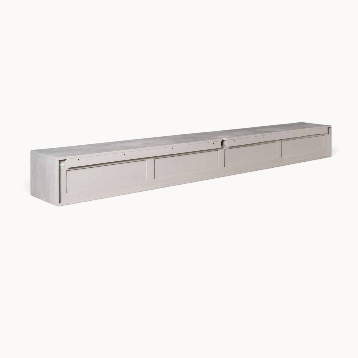 Zwevend tv meubel Luwte 240 cm Taupe