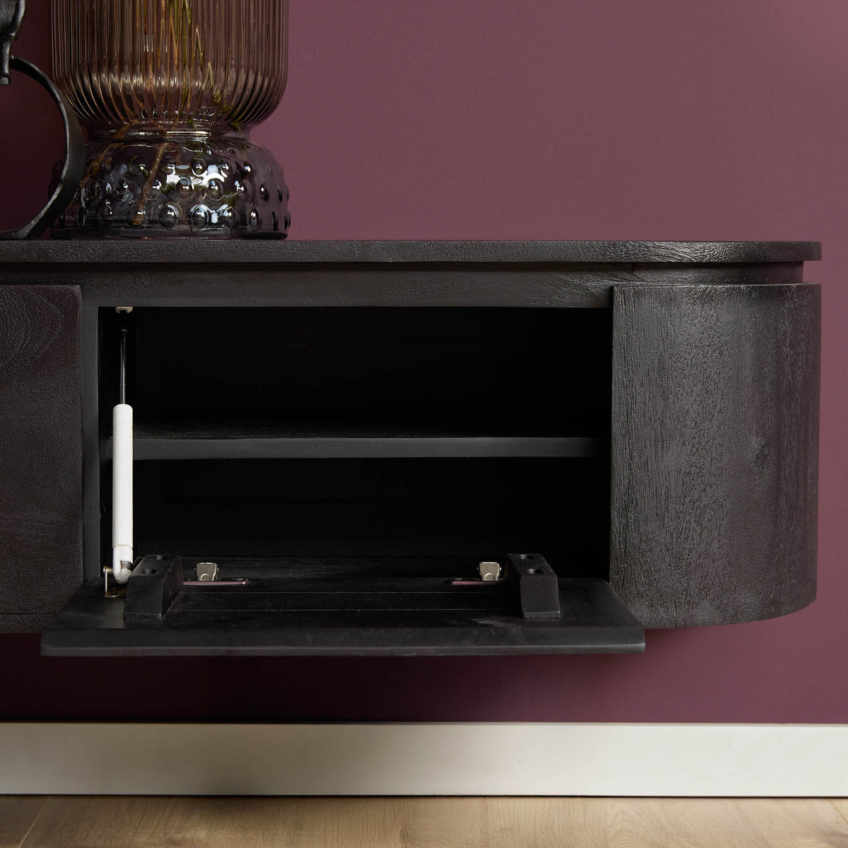 Aika Engawa tv meubel Zwart alle maten