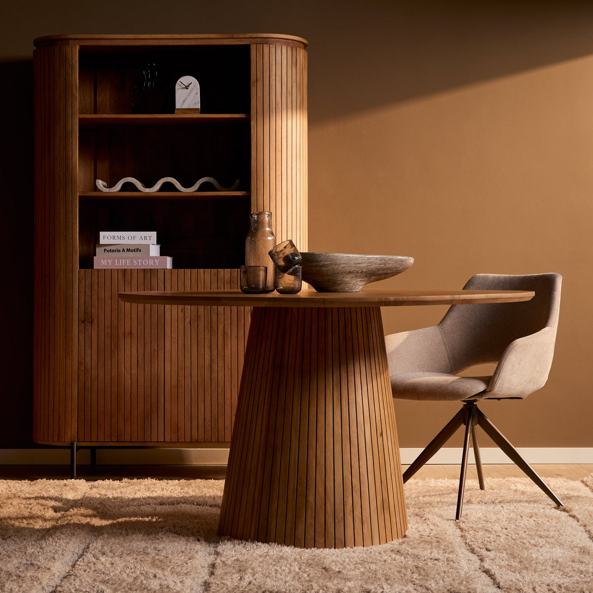 Ronde eettafel Tansu-zoom-5
