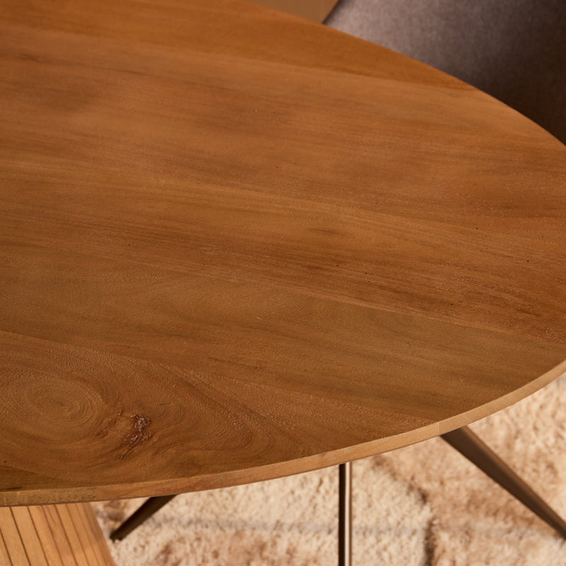 Ovale eettafel Tansu-zoom-