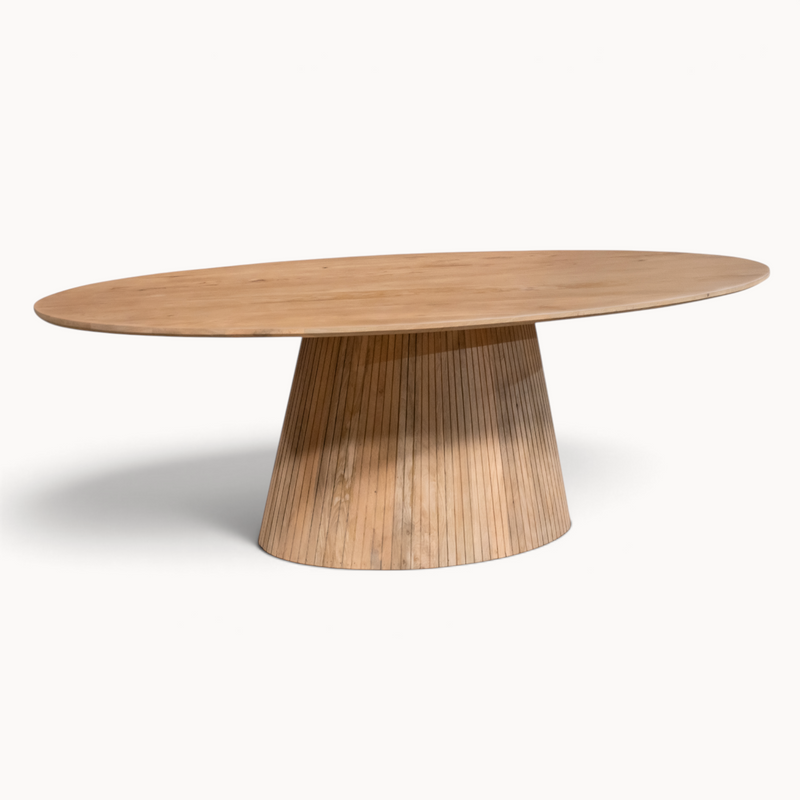 Ovale eettafel Tansu-zoom-