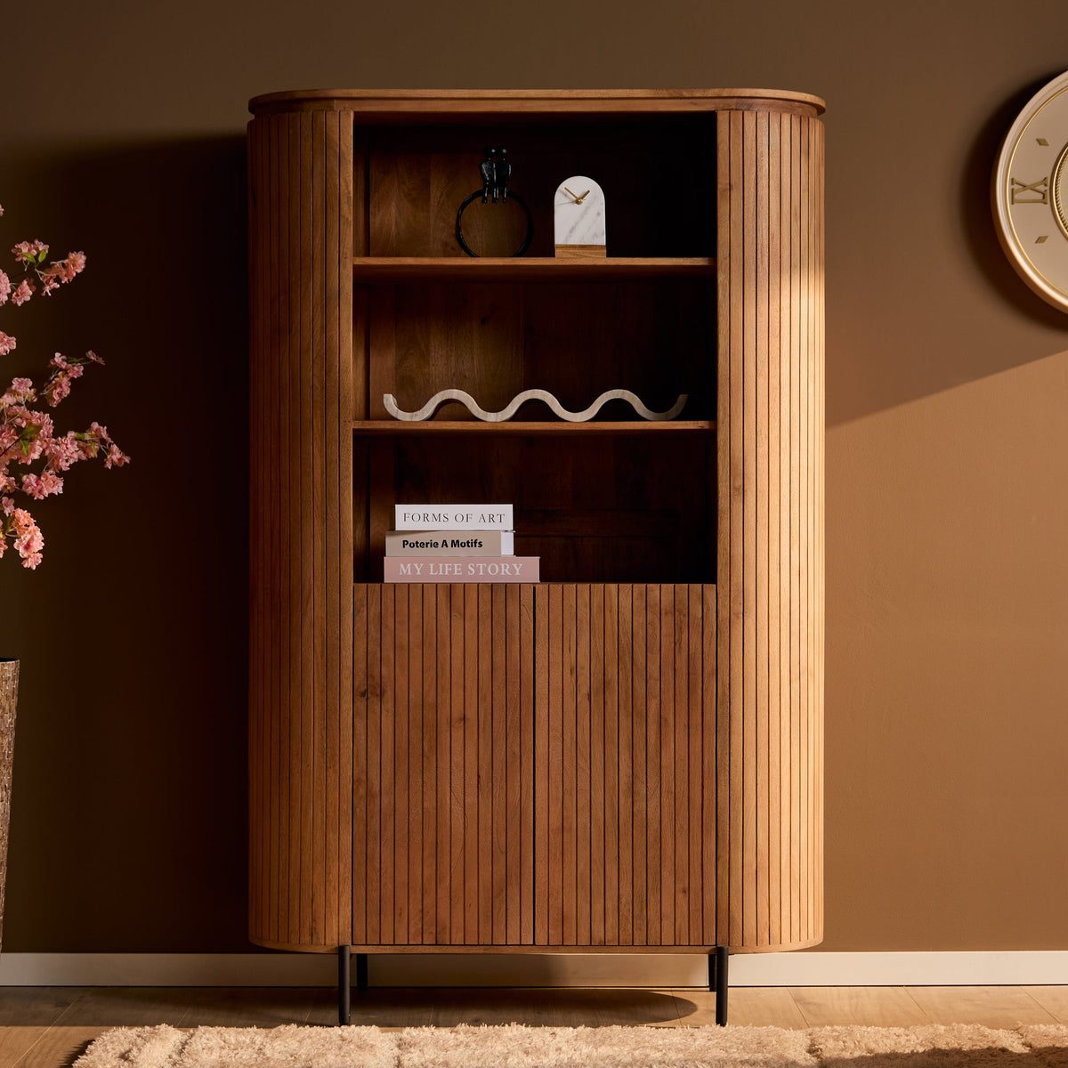 Wandkast Tansu Naturel