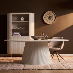 Ovale eettafel Tansu Zand