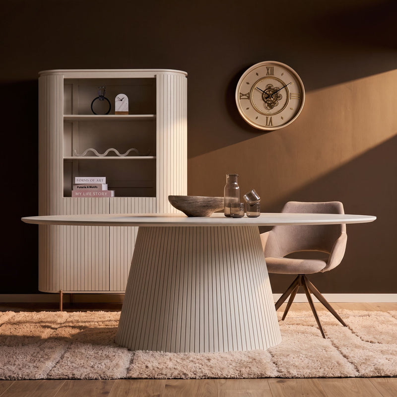 Ovale eettafel Tansu-zoom-