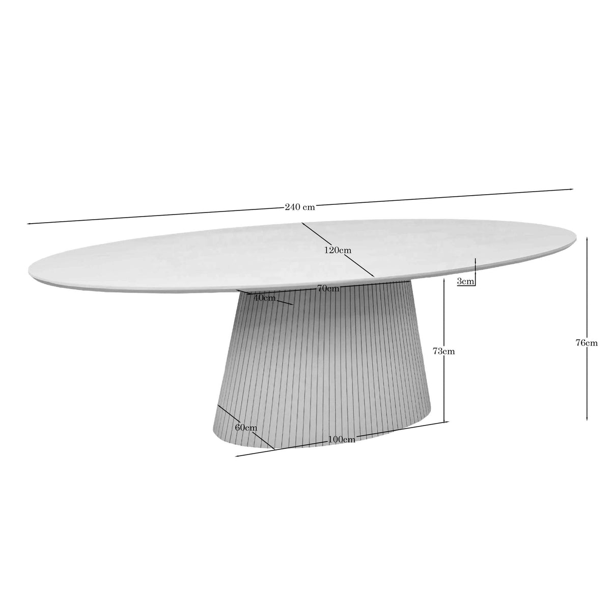 Ovale eettafel Tansu-zoom-18