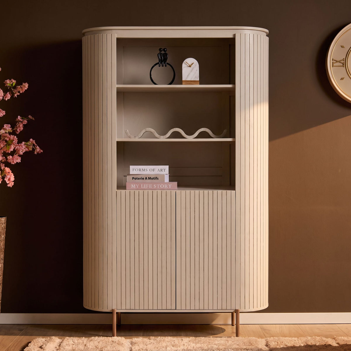 Wandkast Tansu Zand