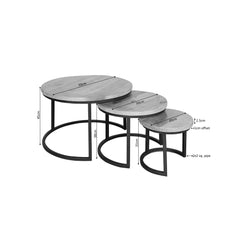 Salontafel set Sova Zand